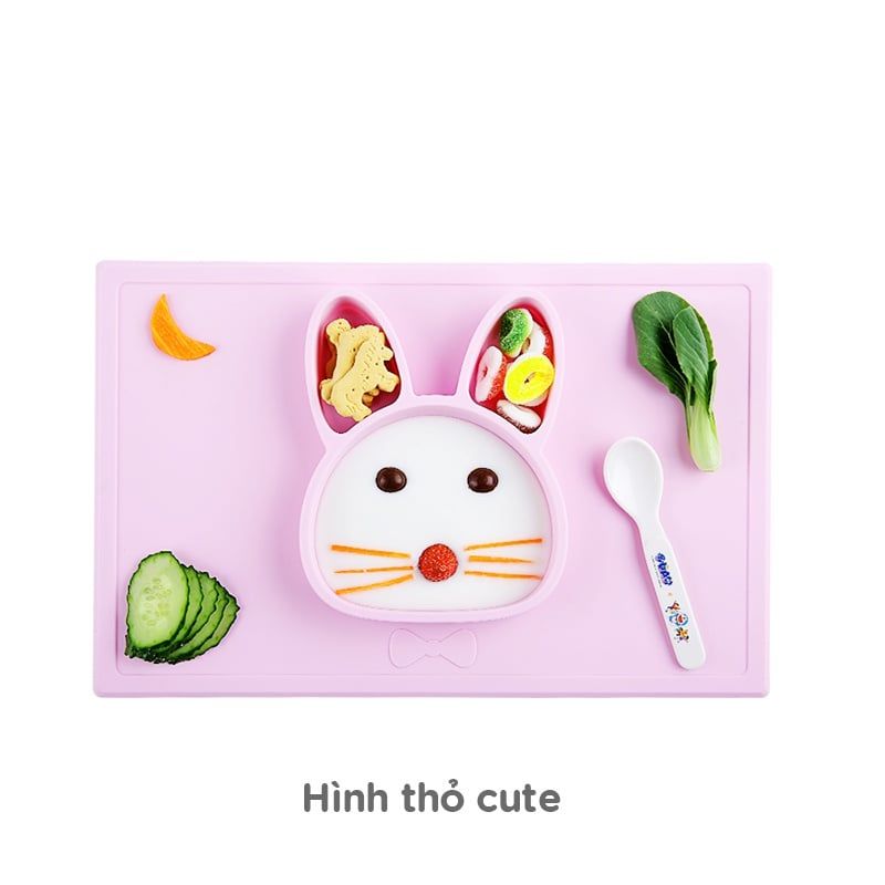 Khay ăn dặm BLW silicone FSLSH-017C