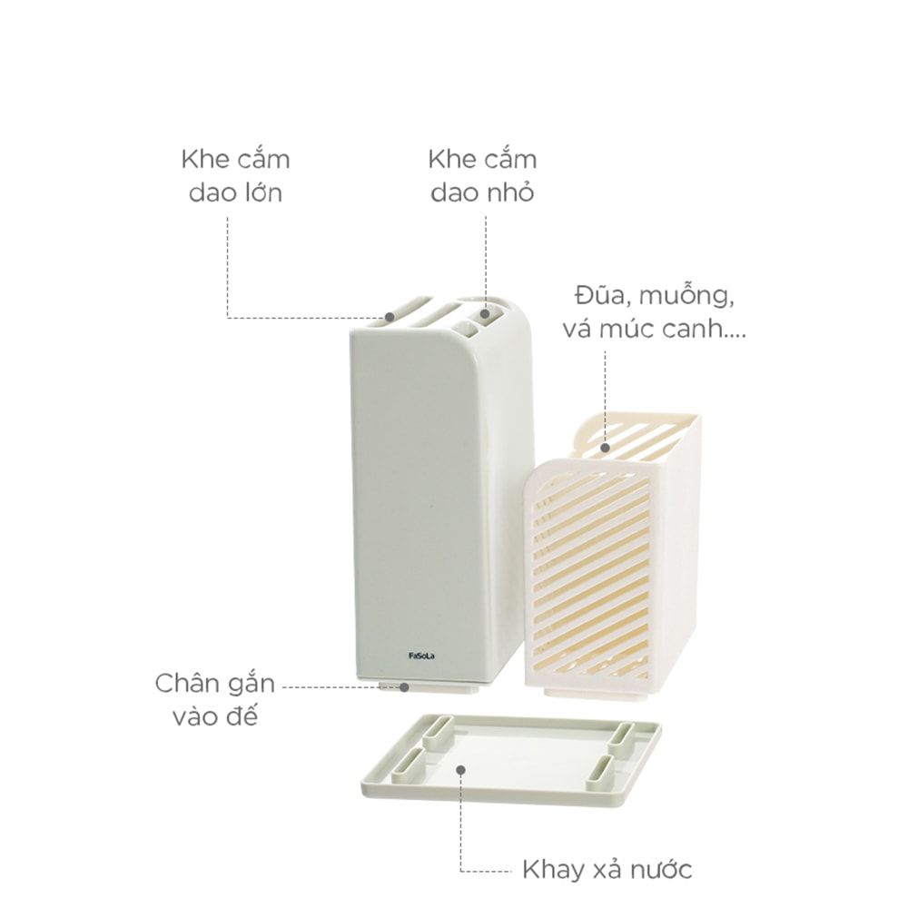 Ống đựng muỗng, đũa, dao kéo tiện dụng FSLSH-200