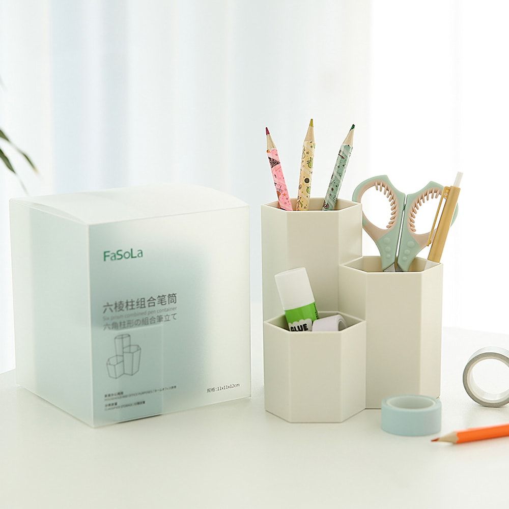 Hộp đựng bút viết hình lục giác FSLDZ-029
