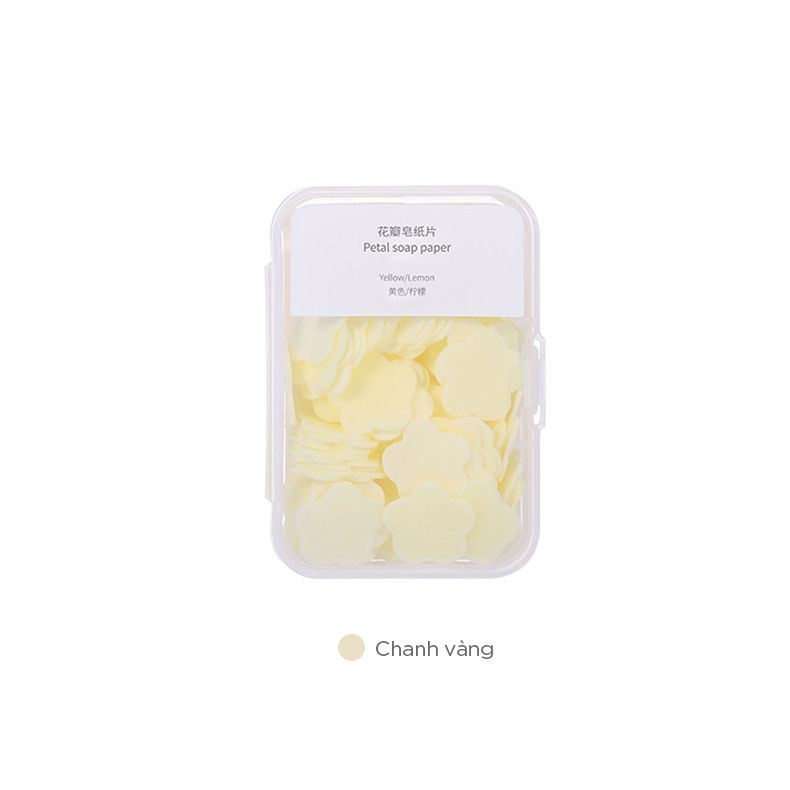 Xà phòng rửa tay dạng cánh hoa (3 hộp) FSLJY-393