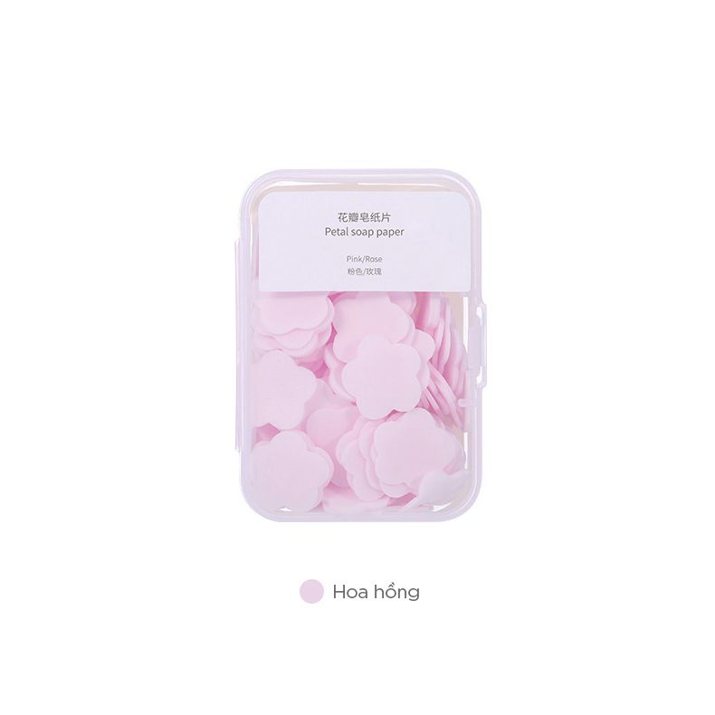 Xà phòng rửa tay dạng cánh hoa (3 hộp) FSLJY-393
