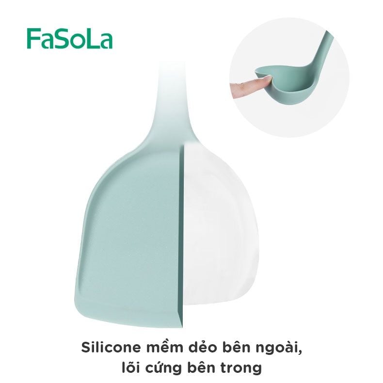 Bộ dụng cụ nấu ăn silicon cao cấp FSLSH-158