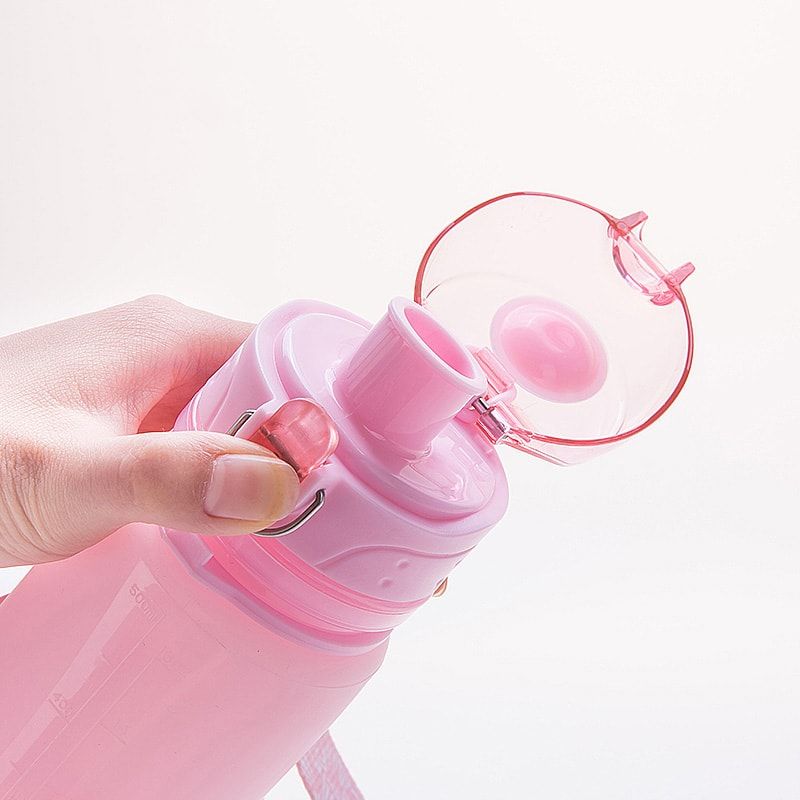 Bình nước thể thao silicon 500ML gấp gọn FSLQJ-0029