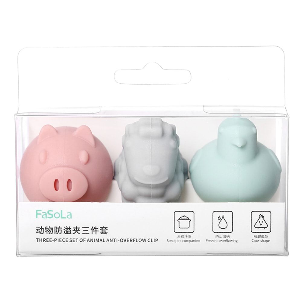 Bộ 3 thú cưng gác nắp nồi FSLSH-115