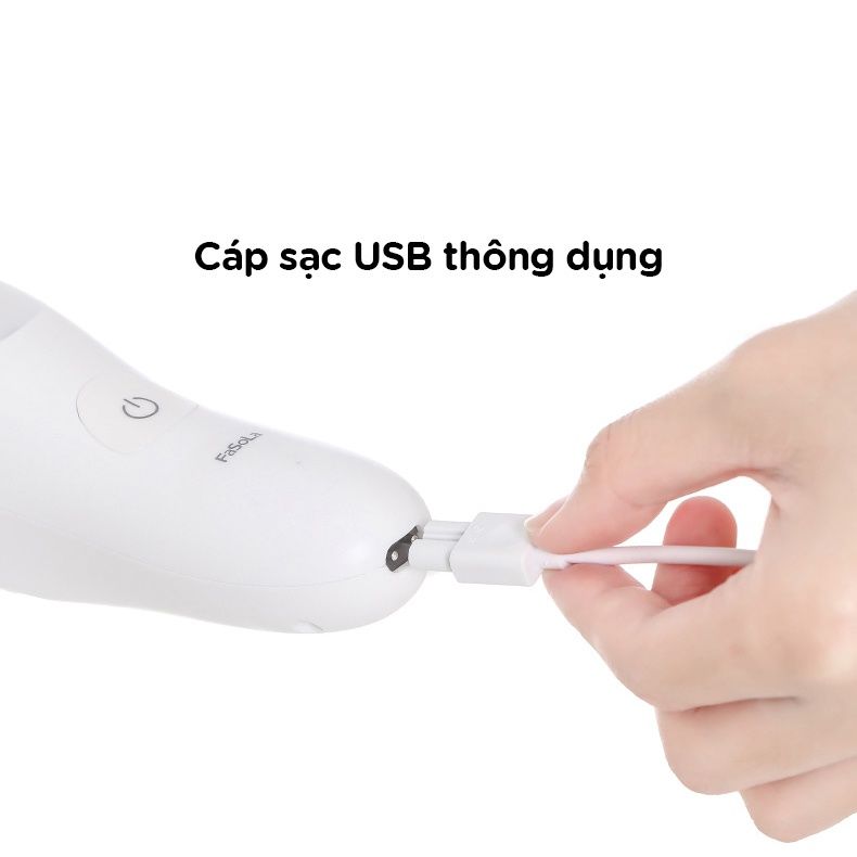 Tông đơ cắt tóc thông minh (hút tóc tự động)