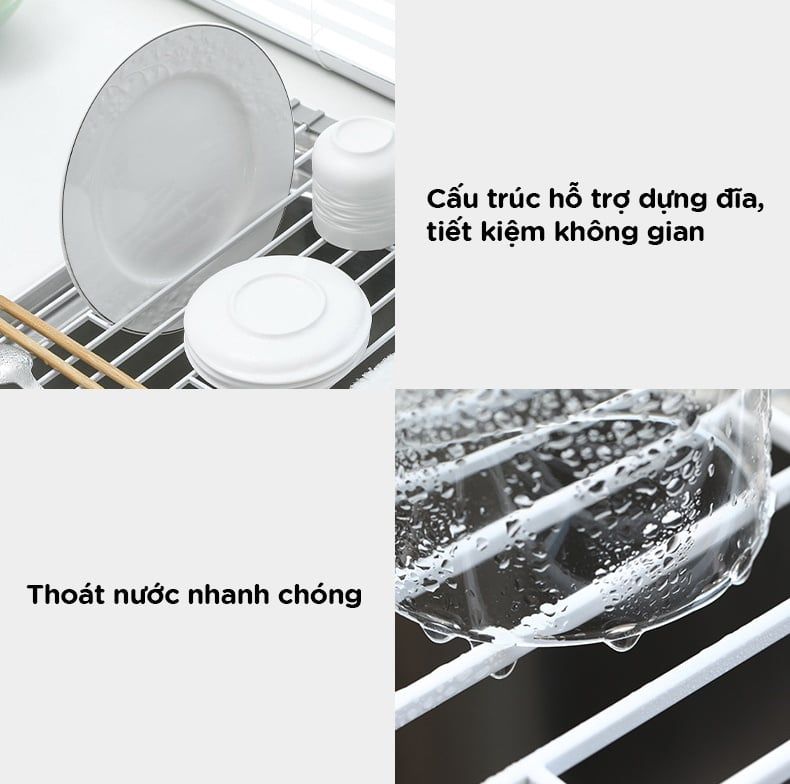 Giá gác lavabo úp chén, dĩa FSLYF-014C