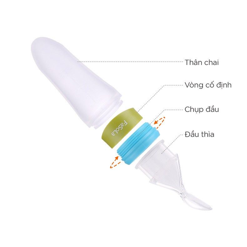Thìa bóp thức ăn cho bé FSLSH-039C