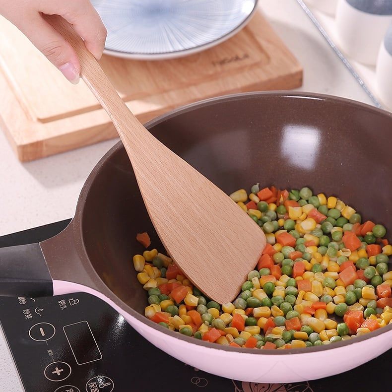 Bộ dụng cụ nấu ăn bằng gỗ sồi FSLSH-023