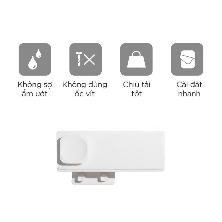 Giá kệ phòng tắm - mẫu giá treo máy sấy tóc FSLQJ-0174