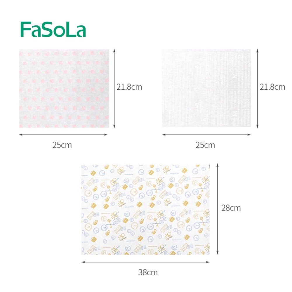 Giấy sáp không thấm dầu gói sandwich (50 tờ) FSLDZ-512