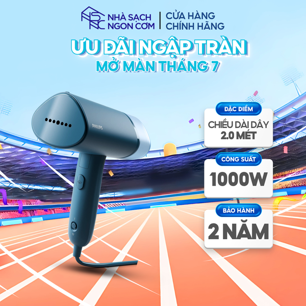 Bàn ủi hơi nước cầm tay Philips STH3000/20 Công suất 1000W