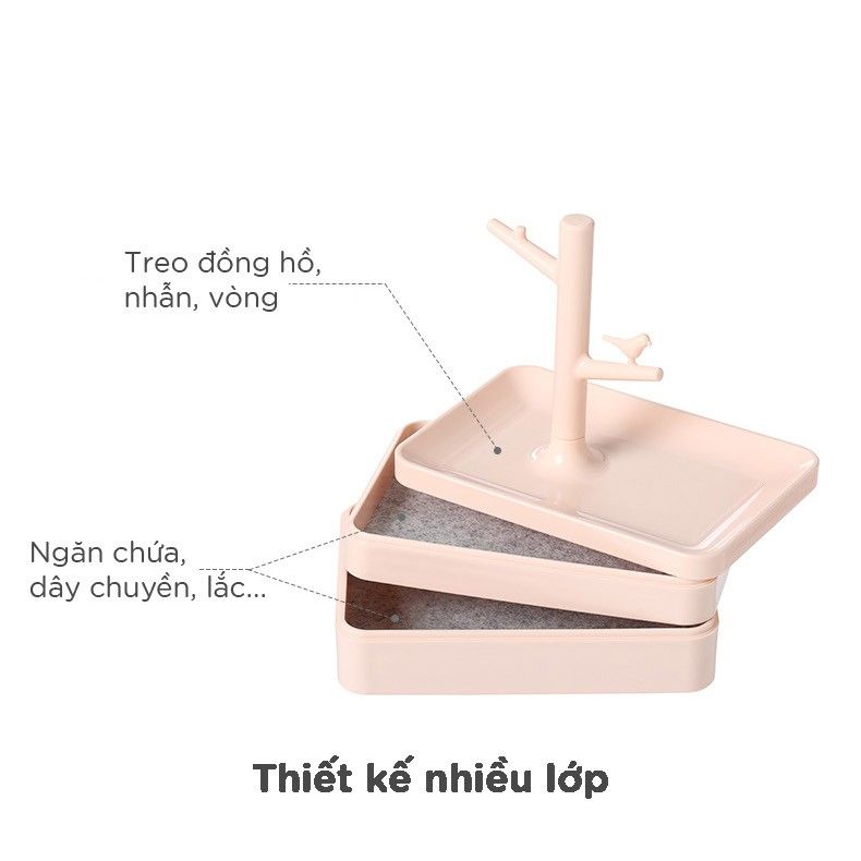 Hộp đựng trang sức để bàn FSLYF-012C