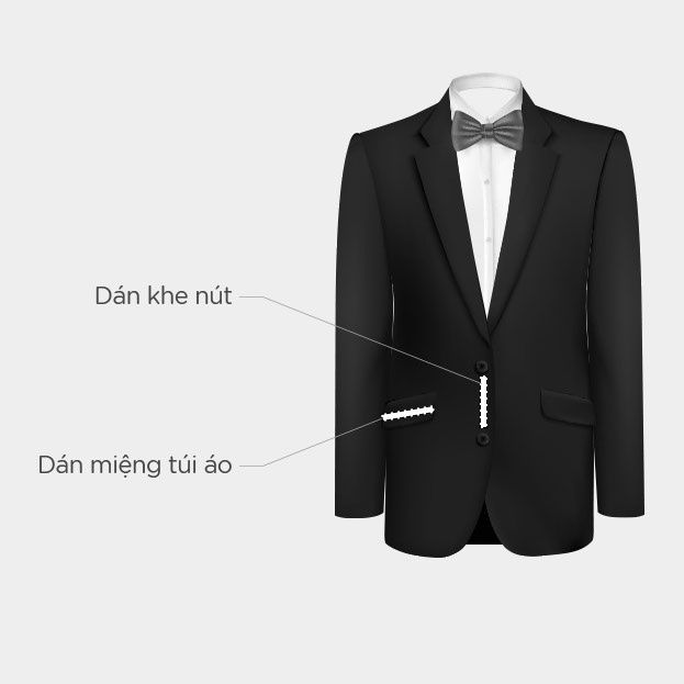 Miếng dán cố định dây áo ngực, khe hở cổ áo FSLDZ-014