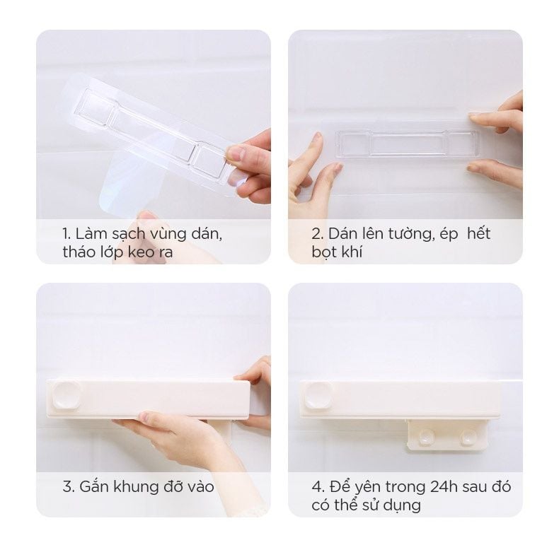 Giá kệ phòng tắm - mẫu giá treo máy sấy tóc FSLQJ-0174