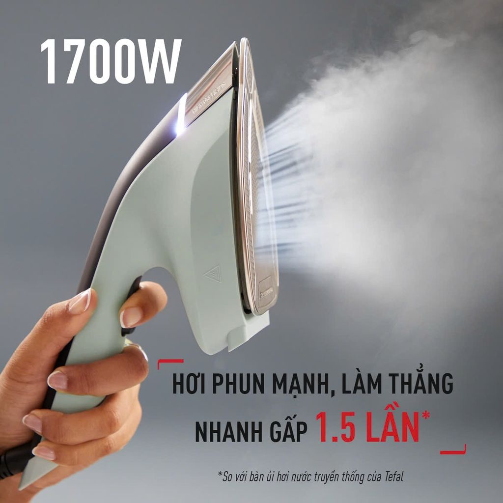 Bàn ủi hơi nước đa năng 2 trong 1 Tefal Duo Power