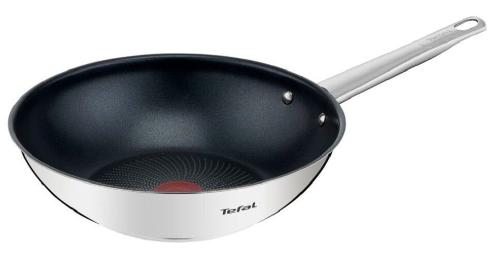 Chảo xào inox chống dính Titanium Tefal Cook Eat 28cm