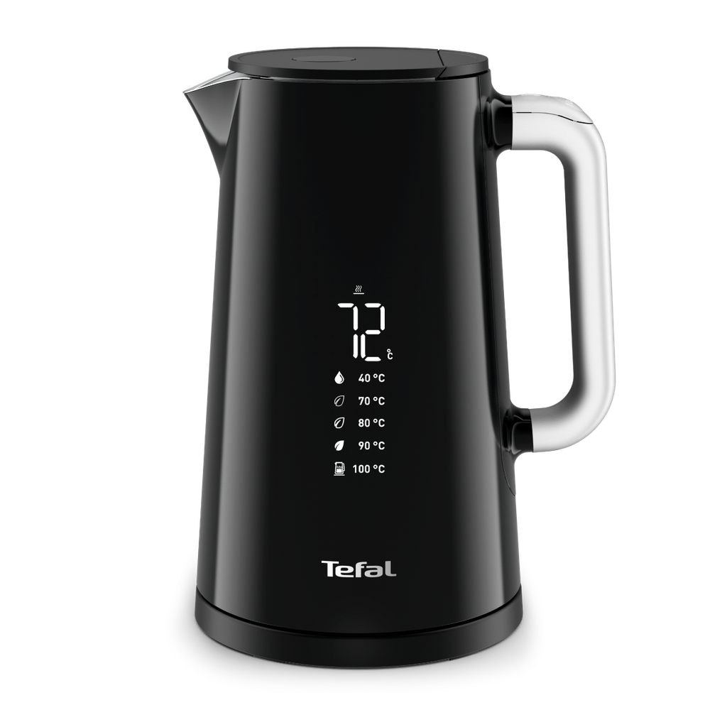 Bình đun siêu tốc hiển thị nhiệt độ 1.7L Tefal Smart&Light KO850810