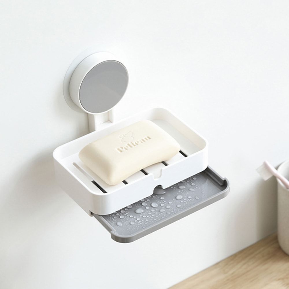 Bộ giá treo phòng tắm trắng xám FSLRY-283