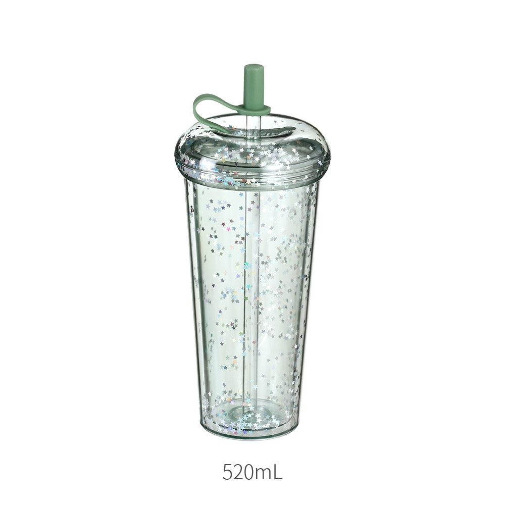 Donut series - Ly có ống hút FSLSH-224