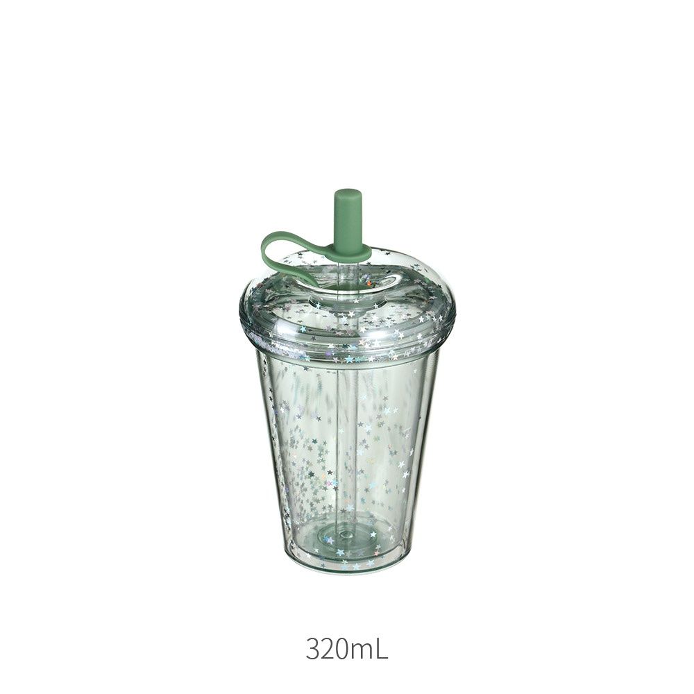 Donut series - Ly có ống hút FSLSH-224