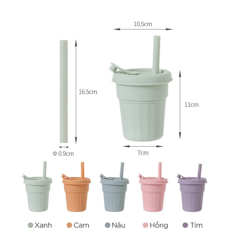 Ly cà phê silicon FSLSH-201