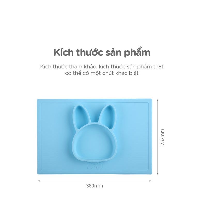 Khay ăn dặm BLW silicone FSLSH-017C