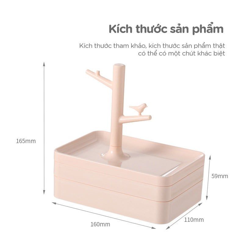 Hộp đựng trang sức để bàn FSLYF-012C