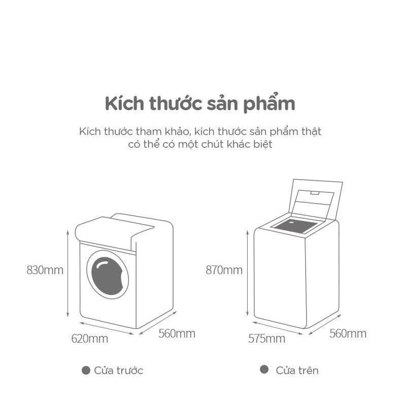 Tấm bọc máy giặt che bụi FSLDZ-286