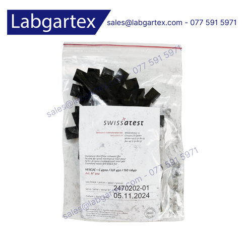  EMPA 702 Nỉ len đen thử độ bền màu 