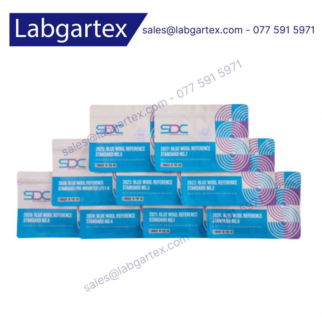 Bộ vải len xanh SDCE thử độ bền màu ánh sáng