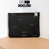  Túi Gift Mỹ Phẩm Givenchy Flat Black Pouch 