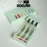  Set Nước Hoa Prada Les Infusions Travel Set Trio 3x10ml ( Infusion D'ylang - Infusion De Rhubarbe - Infusion De Vanille ) 