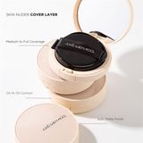  Set Phấn Nước Jung Saem Mool Skin Nuder Cover Layer Cushion SPF50+ PA+++ 14g - Tone 19 (Kèm Lõi Refill + Tặng 1 Cushion Mini) 