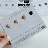  Sample Che Khuyết Điểm Merit Brush The Minimalist Perfecting Complexion Stick Màu Silk-Oak-Calico-Bistre 