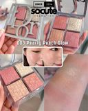  Phấn bắt sáng 4 ô Highlight Dior Backstage Glow Maximizer Palette - 003 Pearly Peach Glow 