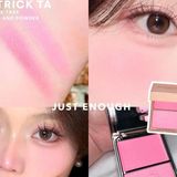  Chiết 0.35gx2 - Phấn Má Hồng Patrick Ta 2in1 Double-Take Cream And Power Blush Duo (Not Too Much/Just Enough/She That Girl/ She Flushed/ She Goes To Gym/ She Seductive/ Thank Me Later/ Soft Launch) 