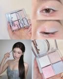  Chiết Mini - Phấn bắt sáng 4 ô Highlight Dior Backstage Glow Maximizer Palette - 001 Universal Glow/002 Frosted Opal Glow /003 Pearly Peach Glow /004 Rose Gold Glow 