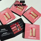  Sample 4 Màu Son Thỏi Hourglass Unlocked Soft Matte Lipstick (Màu Red 0 - Tulip 344 - Peony 348 - Foxglove 356) 