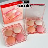  Bảng Phấn Má Hồng, Bronzer, Highlight Sephora Colorful Face Bronzer, Blush & Highlighter Palette : 01 - Light To Medium 4x 2.5gr 