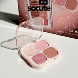  Phấn mắt CLIO Pro Eye Palette Cube 4 ô - 05 Mellow Peach 