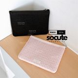  Túi Gift Mỹ Phẩm Givenchy Flat Black Pouch 