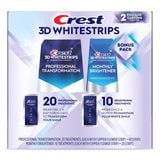  Miếng dán trắng răng Crest 3D Whitestrips Monthly Brightener Maintenance Kit 1M 