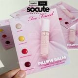  Sample Son Dưỡng Too Faced Pillow Balm Ultra-Hydrating Lip Balm 4 ô (Màu Original - Banana Kiss - Pink Pineapple Kiss - Berry Jam Kiss) 