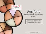  Sample Che Khuyết Điểm Triệt Sắc 4 Ô Watier Portfolio Professional Correctors 4-in-1 