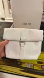  Túi Đựng Mỹ Phẩm Dior Snow Da Trắng 