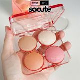  Bảng Phấn Má Hồng, Bronzer, Highlight Sephora Colorful Face Bronzer, Blush & Highlighter Palette : 01 - Light To Medium 4x 2.5gr 