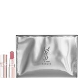  Túi Đựng Mỹ Phẩm YSL Bóng Bạc 16x10.5cm 