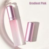  Cọ Tô Son Môi Đầu Tròn Bằng Silicone Đàn Hồi Không Nhòe - Hồng Gradient Trong Suốt Mini 