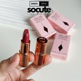  Son Charlotte Tilbury Pillow Talk Medium Mini 1gr - Mẫu Mới Fullbox (Chạm Đầu) 