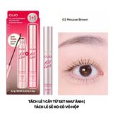  Chuốt Mi Cong Siêu Dài Tự Nhiên Clio Kill Lash Superproof Mascara Fine 6.5g - 02 Mouse Brown NOBOX 